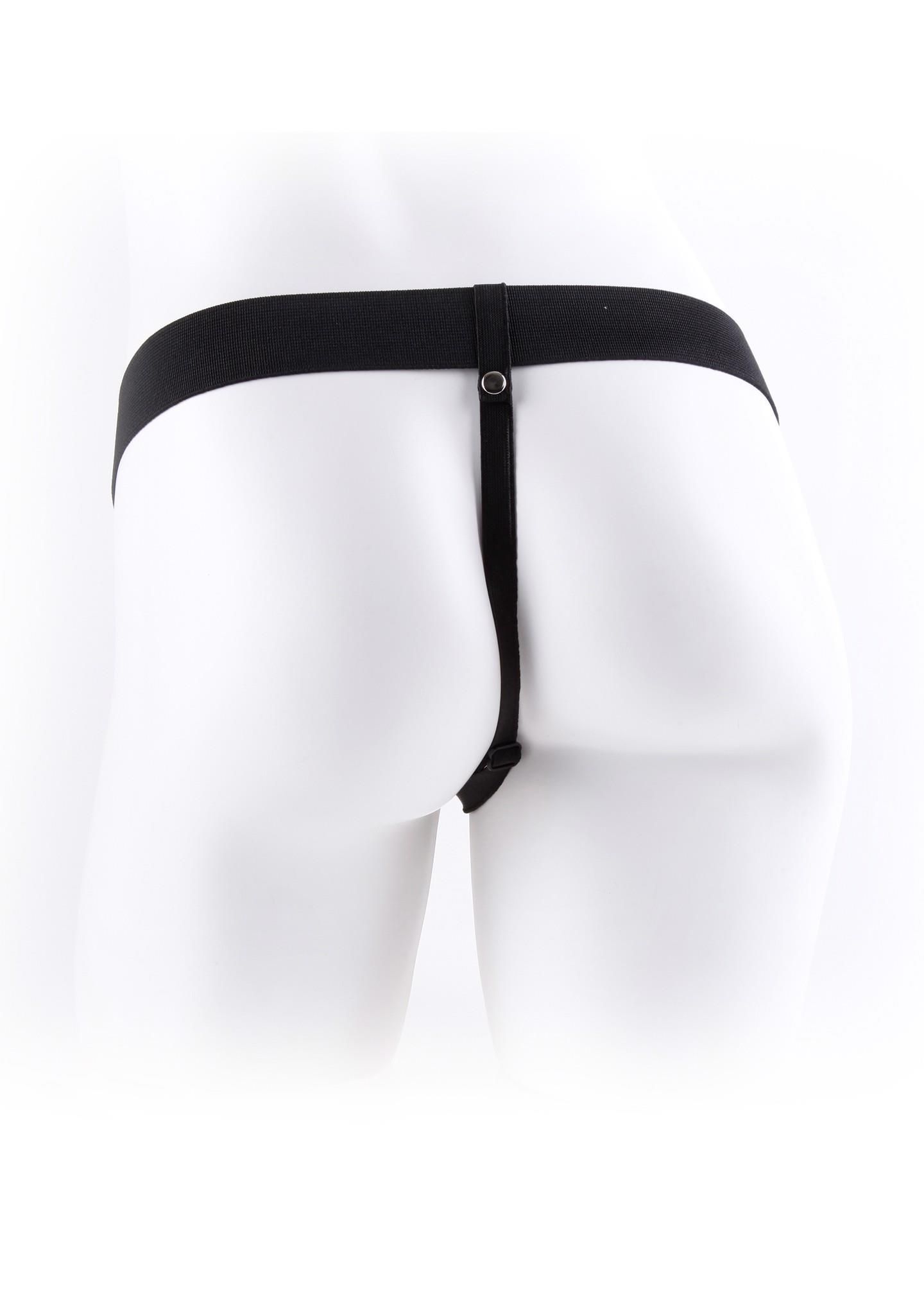 Полый страпон с вибрацией Fetish Fantasy Series, 29 см (телесный)