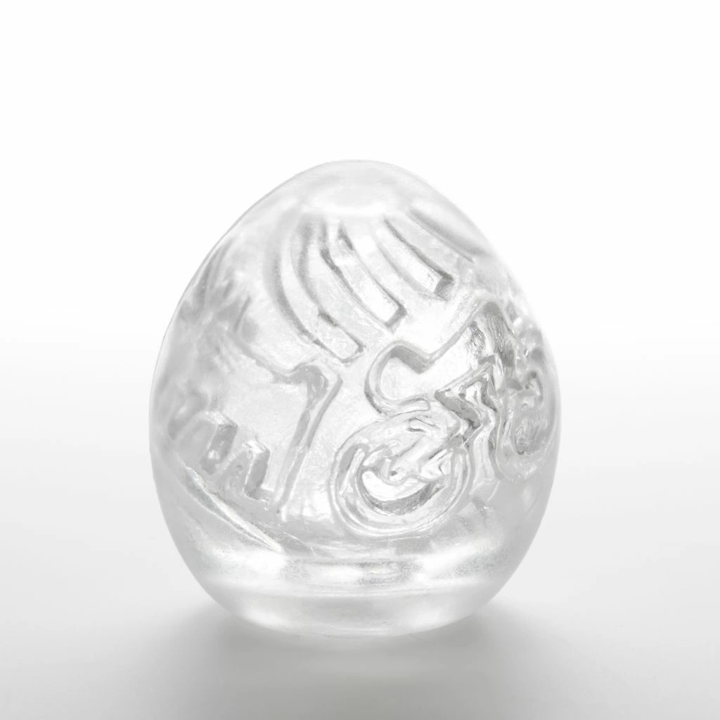 Мастурбатор яйцо Tenga Egg Keith Haring Street (прозрачный)