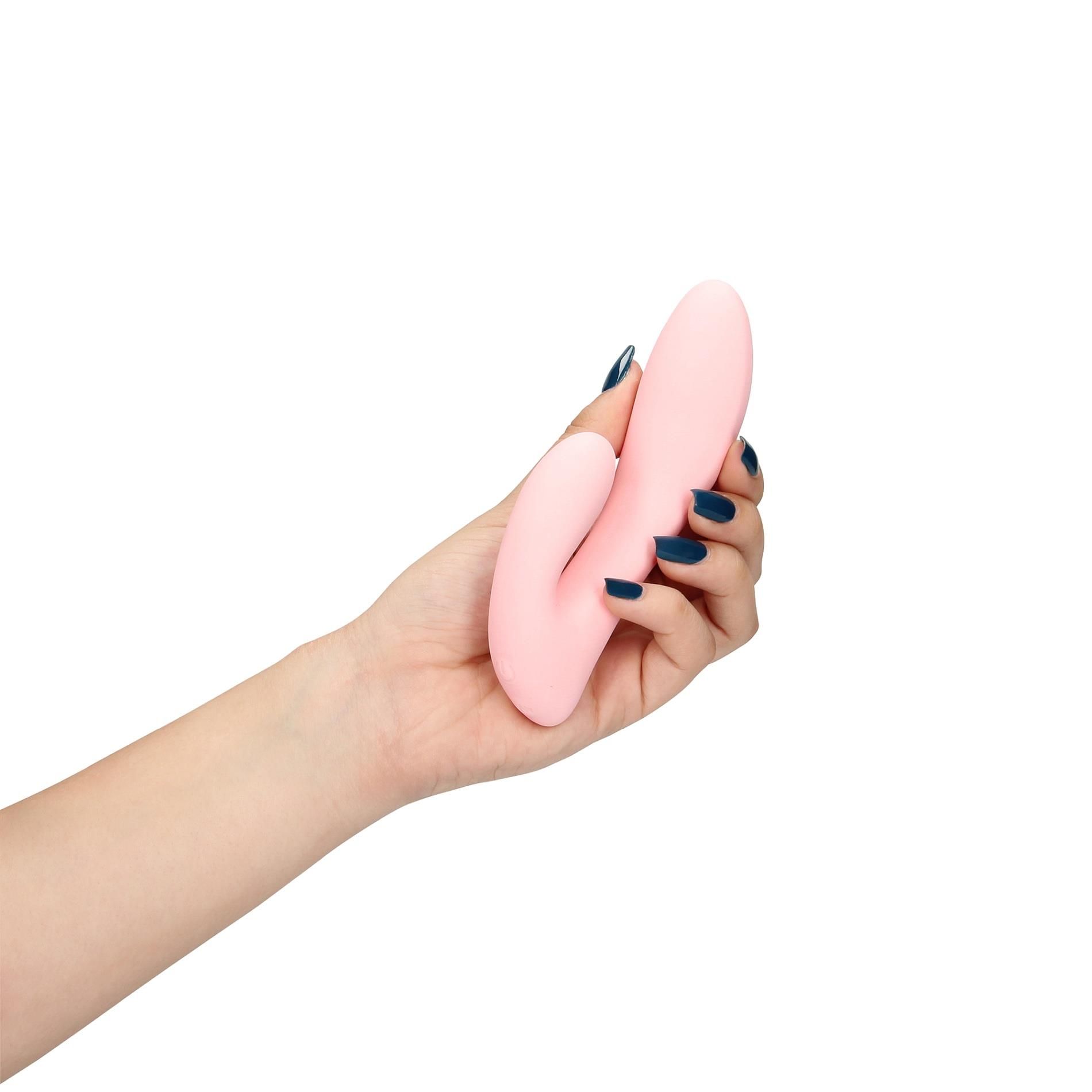 Вибратор Loveline Ultra Soft Silicone G-Spot, 13.5 см (розовый)