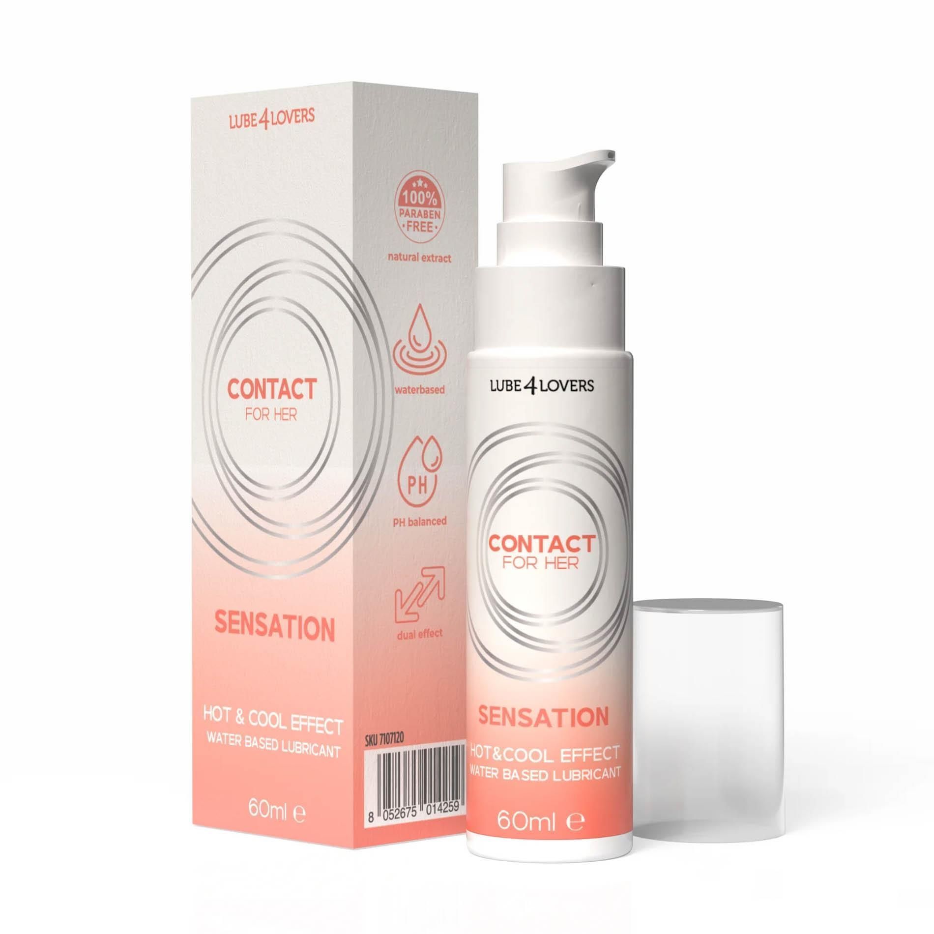 Лубрикант на водной основе Lube4lovers Vaginale Sensation, 60 мл