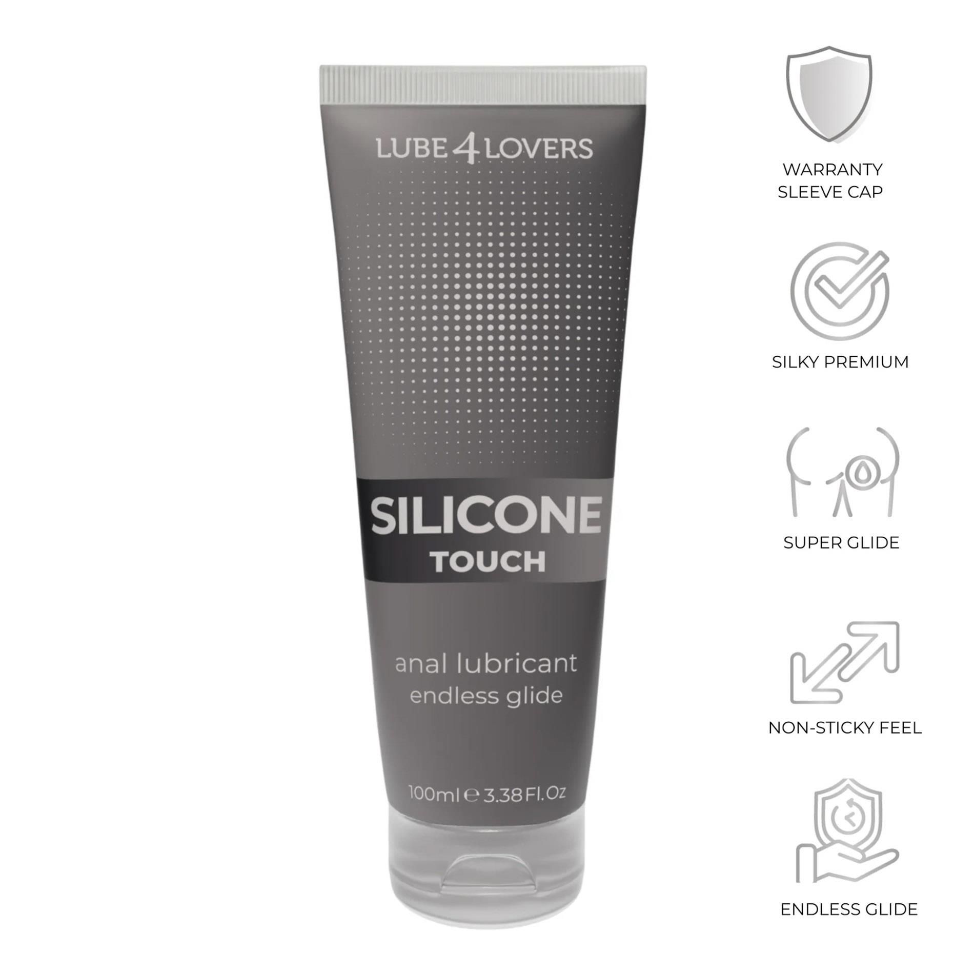 Lubrykant na bazie silikonu Lube4lovers Silicon Touch, 100 ml