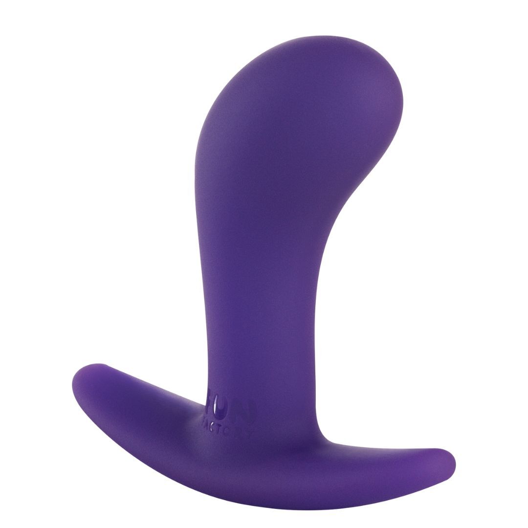 Korek analny Fun Factory Bootie Small, 7.6 cm (fioletowy)