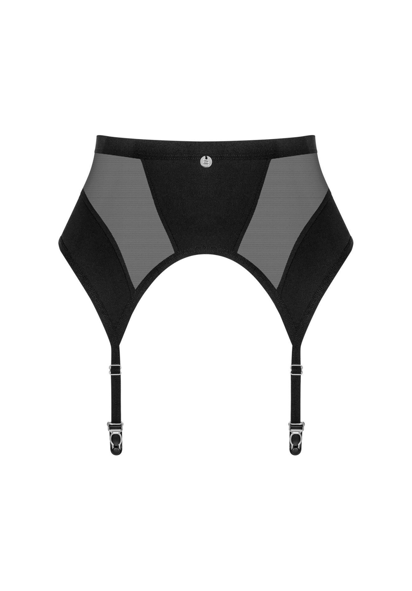 Пояс для чулок Obsessive Chic Amoria, XS/S (черный)