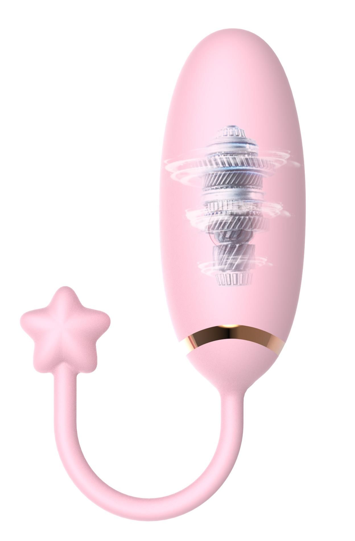 Wibrujące jajeczko B - Series Cute Love Egg APP 2.0, 8 cm (różowy)