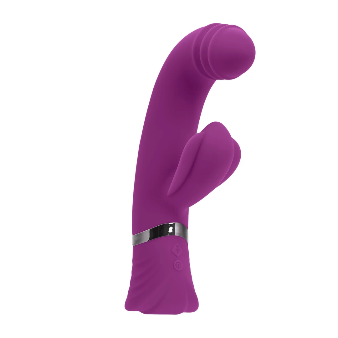 Вибратор Playboy Pleasure Tap That, 16.5 см (фиолетовый)