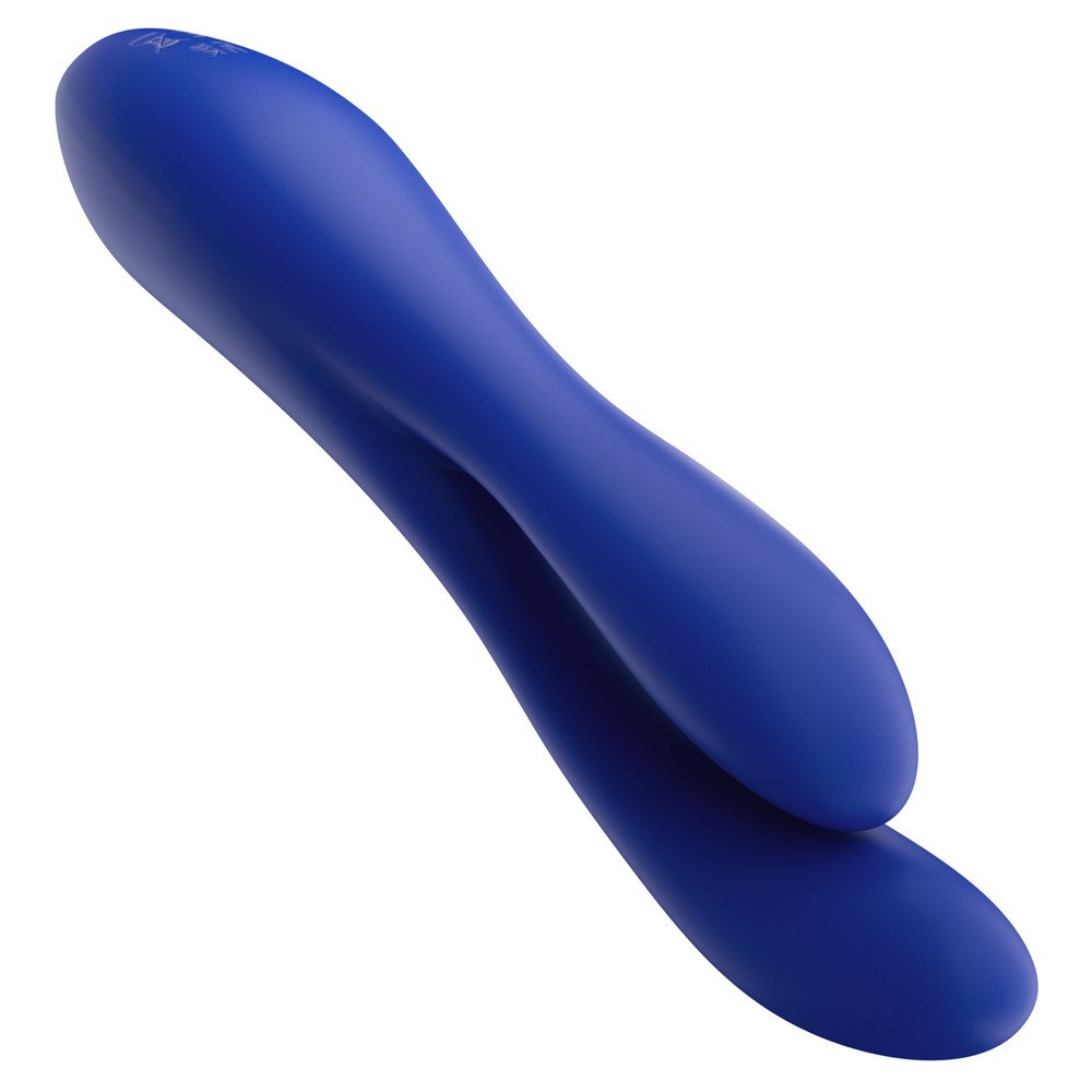 Вибратор Lovetoy L’Allure Pulse, 19 см (синий)