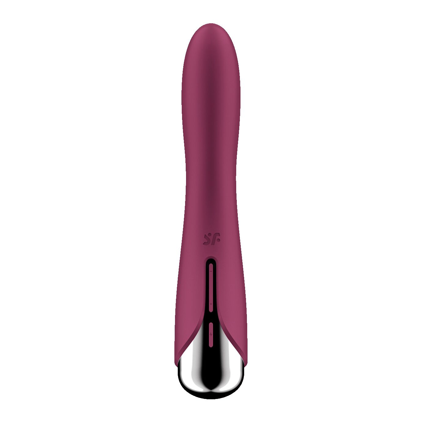 Вибратор Satisfyer Spinning Vibe 1, 17,5 см (бордовый)