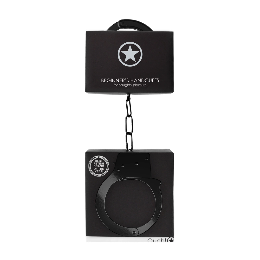 Наручники Ouch! Beginner's Handcuffs (черный)