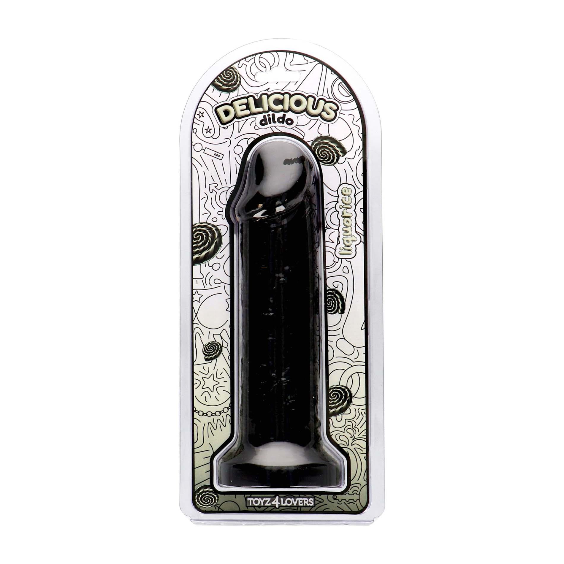 Фаллоимитатор Toyz4lovers With The Scent Of Licorice, 25 см (черный)