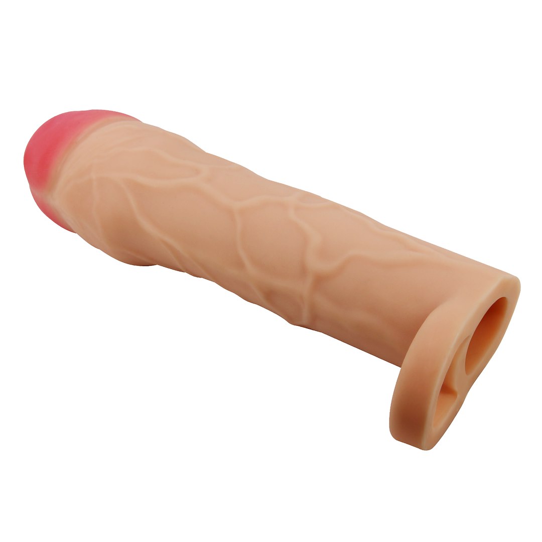 Насадка на пенис Pretty Love Hani 2", 18 см (телесный)