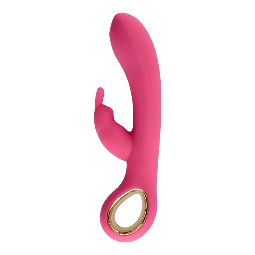 Вибратор-кролик Toyz4lovers Riscaldante Handy Grip Hot, 19 см (розовый)