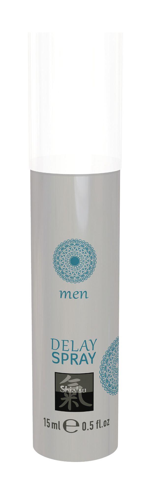 Спрей-пролонгатор Shiatsu Delay Spray Men, 15 мл