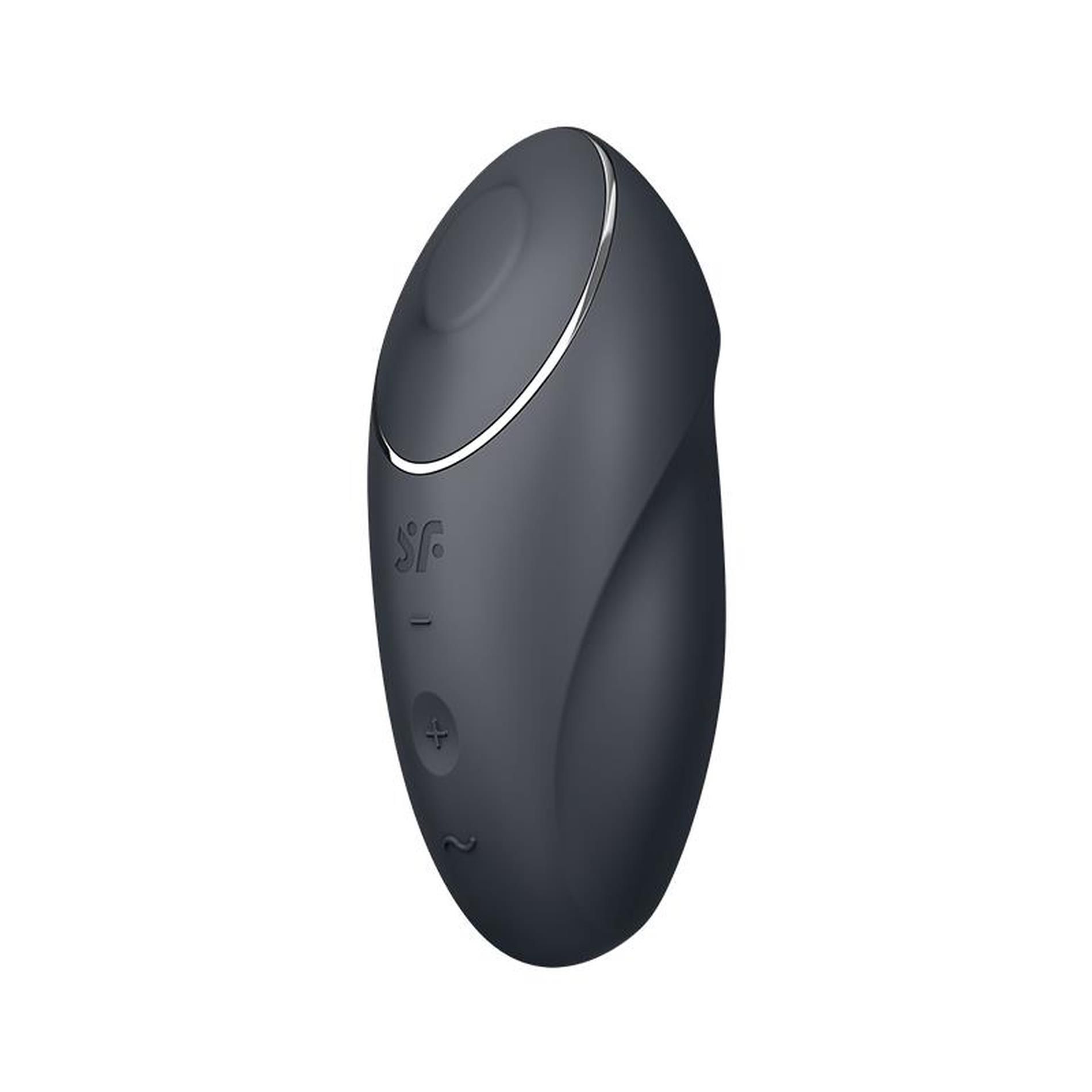 Вибратор для клитора Satisfyer Tap & Climax 1, 11 см (черный)