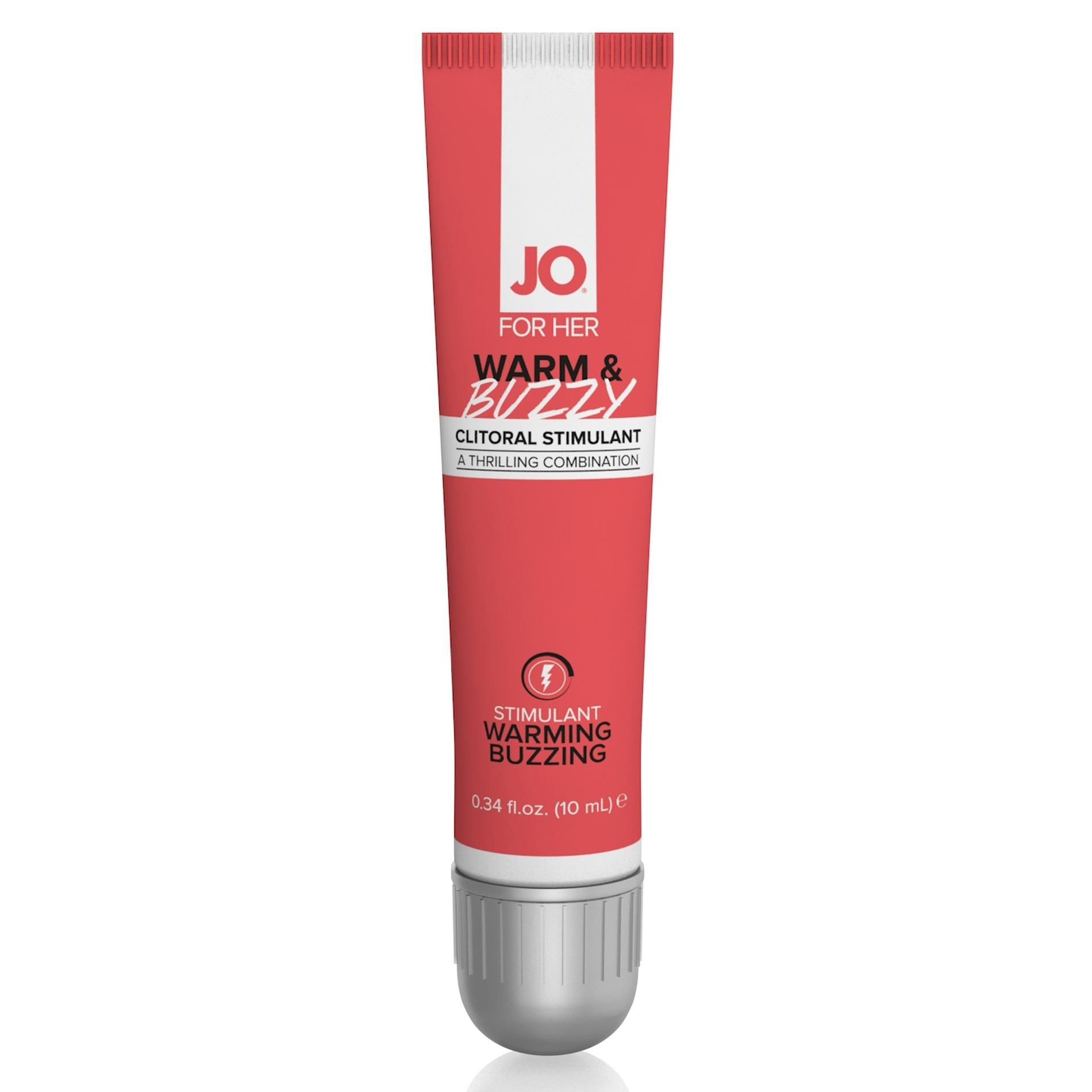 Гель для стимуляции клитора System JO Clitoral Stimulant Warm & Buzzy, 10 мл