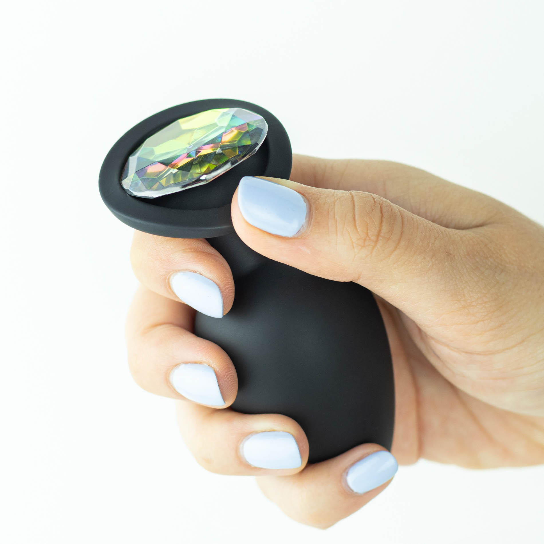 Korek analny Crushious Camileo L, 9.5 cm (czarny)