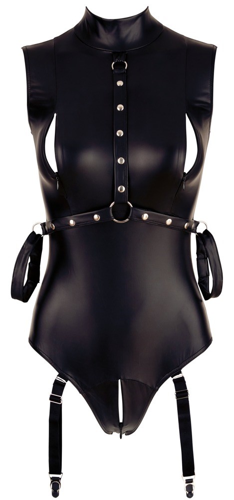 Боди Cottelli Bondage Body Suspenders, M (черный)