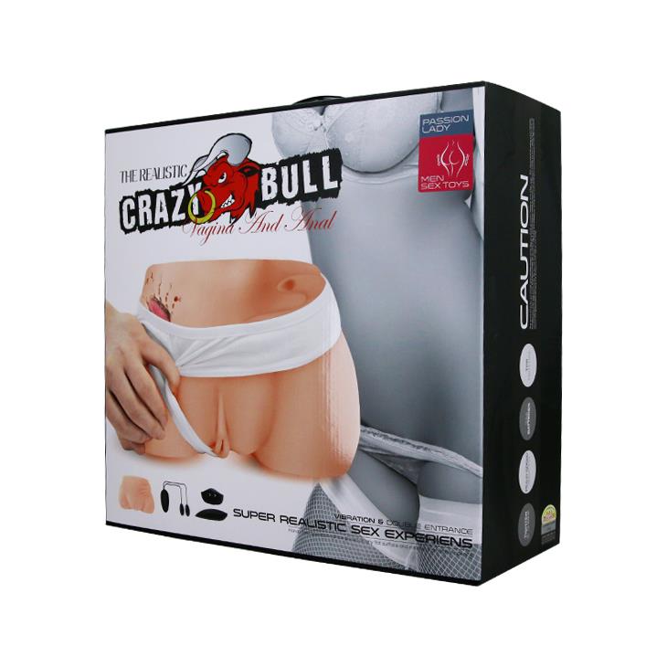 Мастурбатор Crazy Bull Vagina and Anal (тілесний)