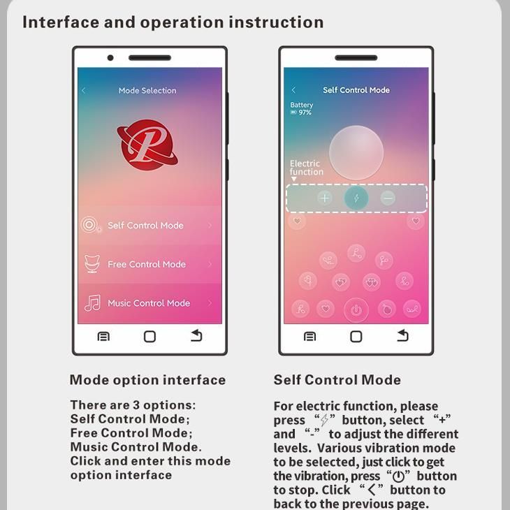 Wibrator Pretty Love Hector Smart, 19,5 cm (fioletowy)