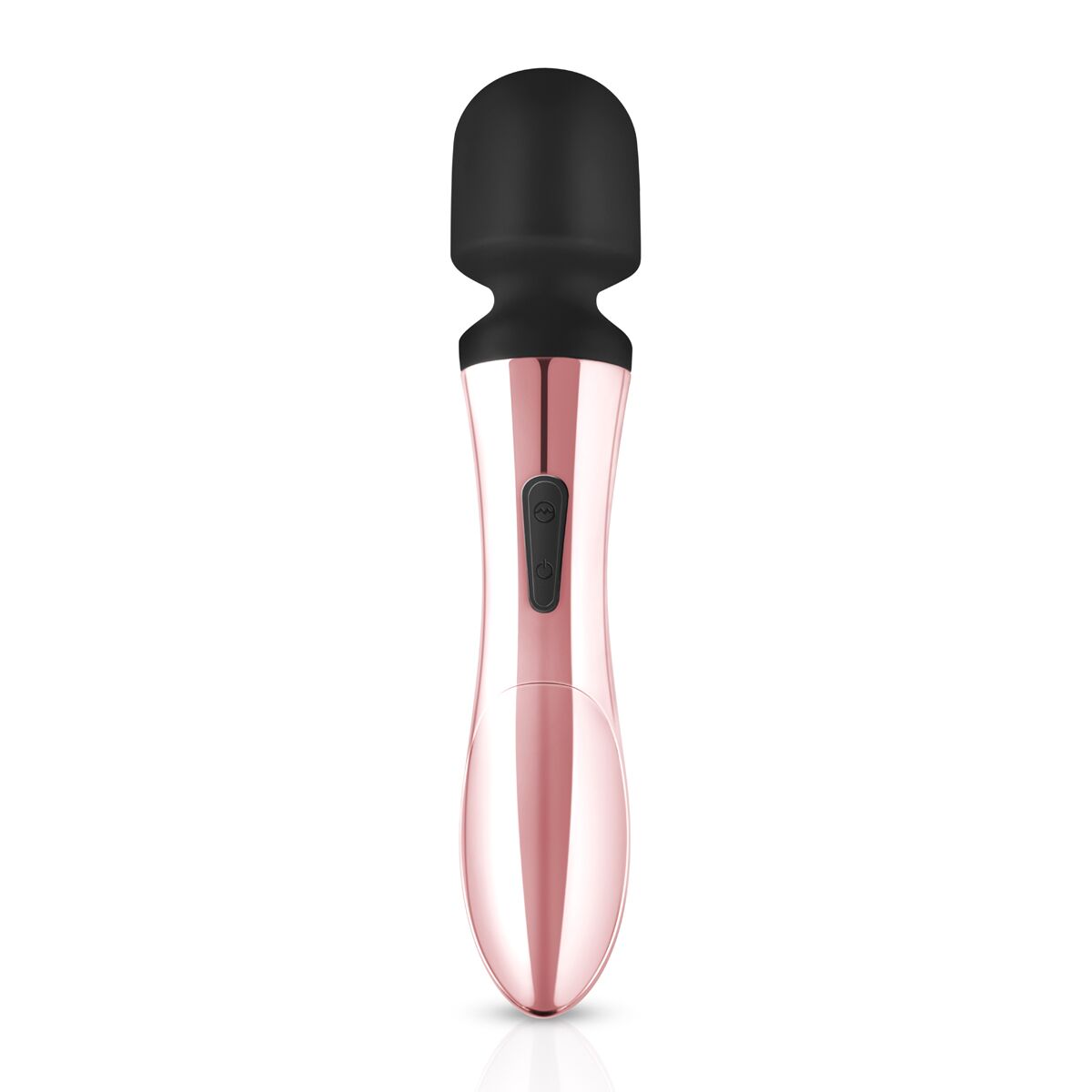 Вибратор Rosy Gold Nouveau Curve, 21 см (розовое золото)