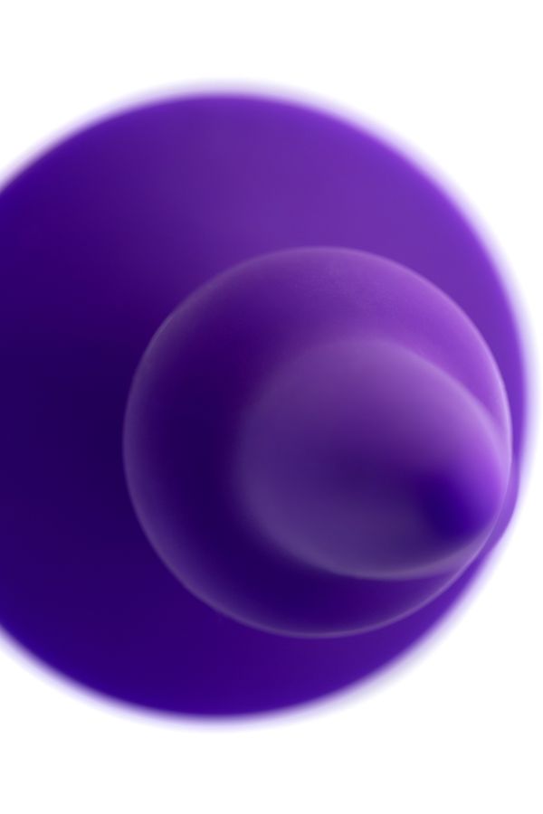 Korek analny ToDo Anal Plug Klapsy, 10.5 cm (fioletowy)