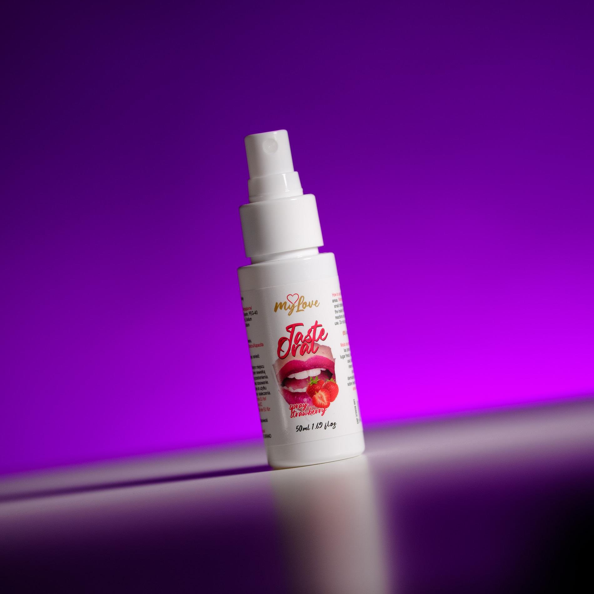 Спрей для орального секса MyLove Taste Oral Spray Strawberry, 50 мл