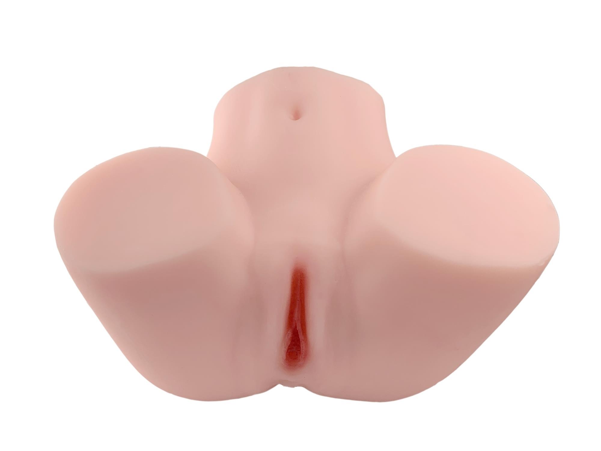 B - Series Lyla Bottock 05 - Realistyczny masturbator, W kolorze cielistym, 35 cm