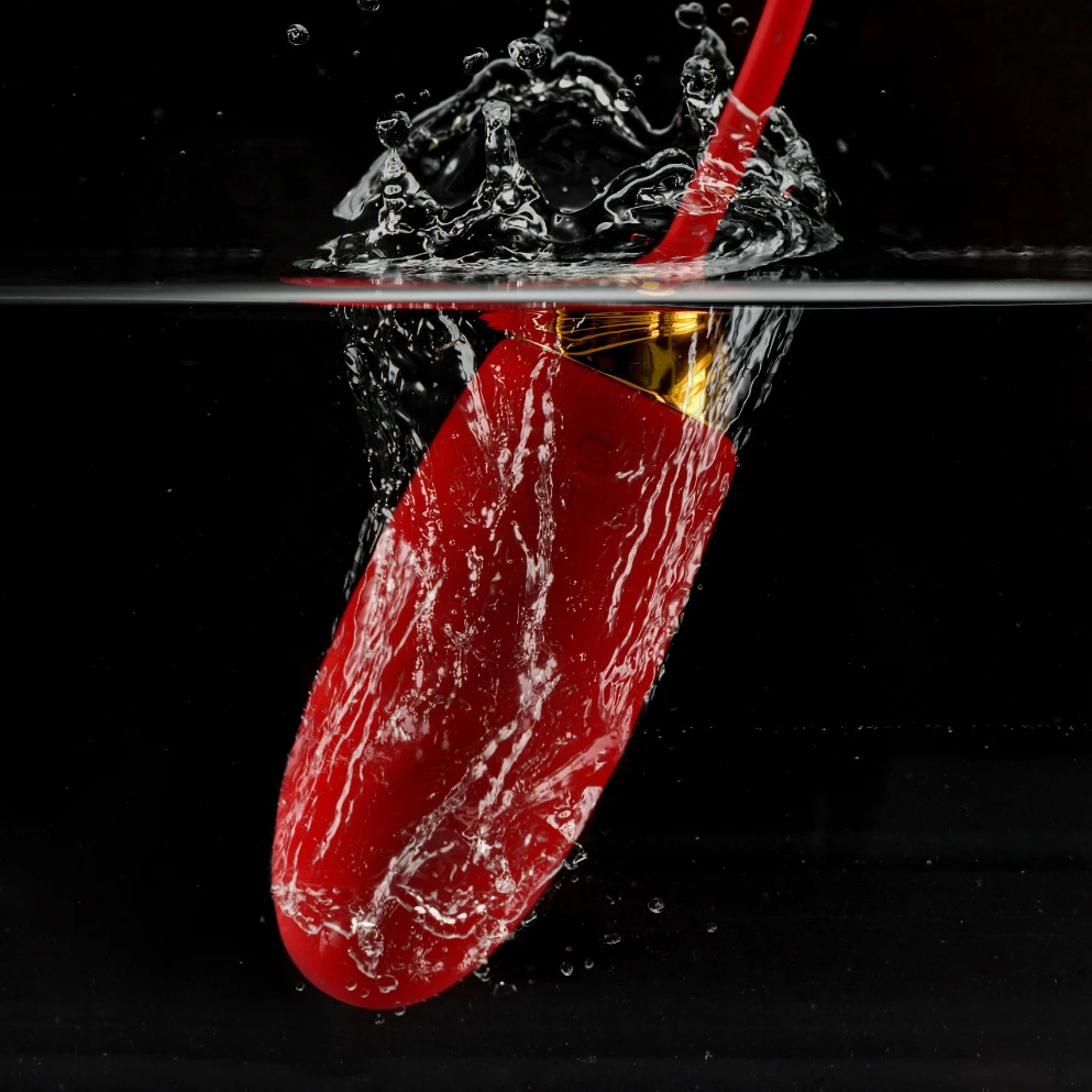 Wibrujące jajko Svakom Ella Neo, 21,5 cm (czerwone)