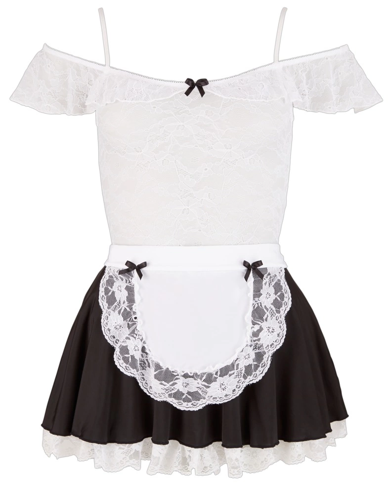 Костюм горничной Cottelli Costumes Maid's, XL (черный-белый)