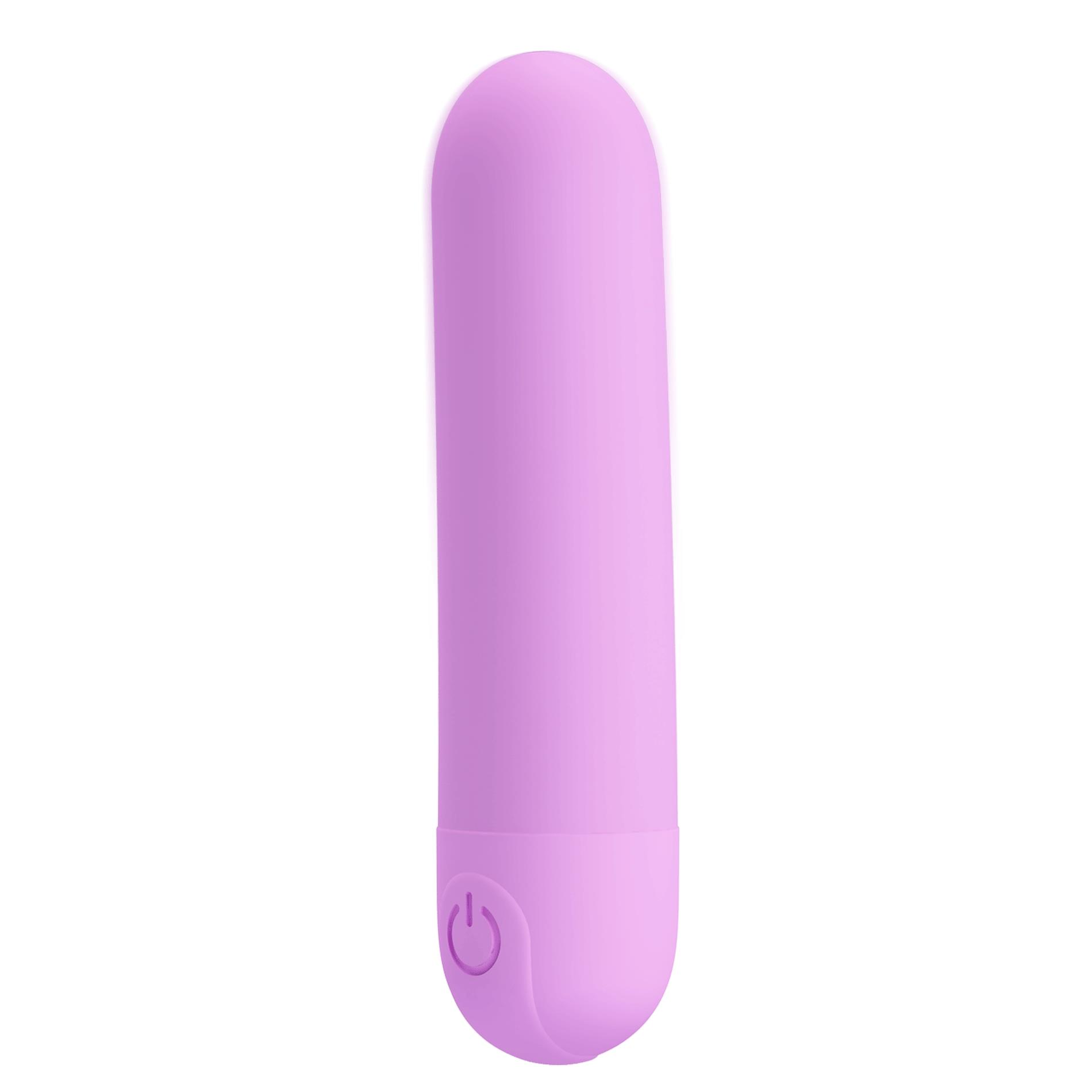 Вибратор Pretty Love Stefan, 8 см (сиреневый)
