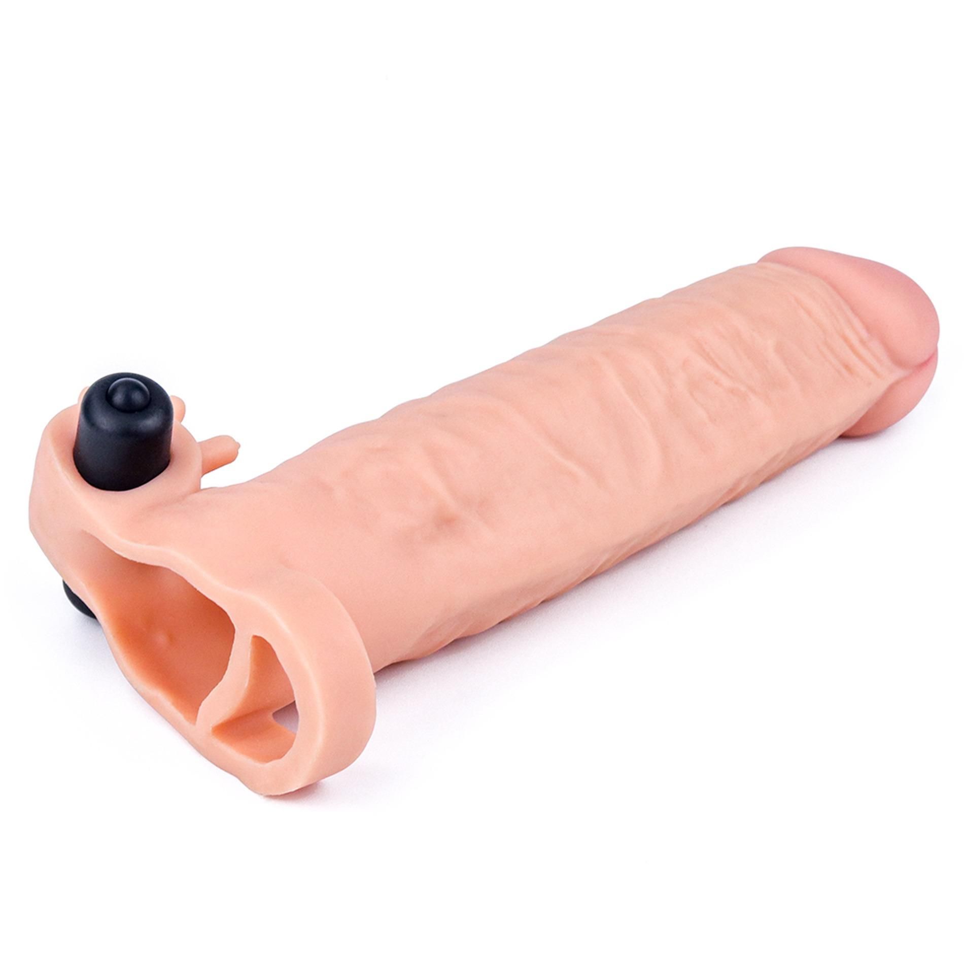 Насадка на пенис Lovetoy Add 2", 19 см (телесный)