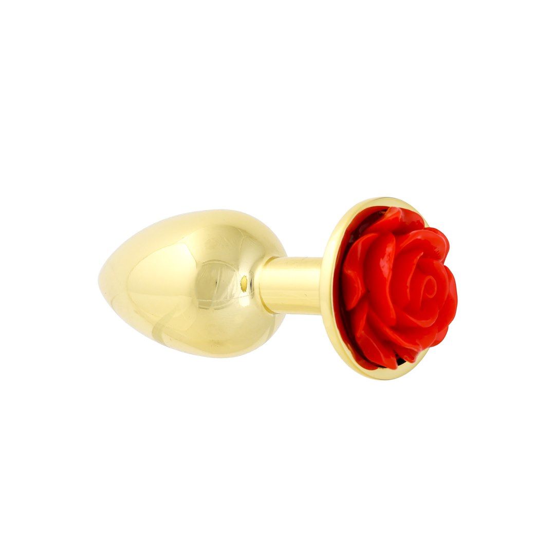 Korek analny Simply Pleasure S, 7 cm (czerwony)
