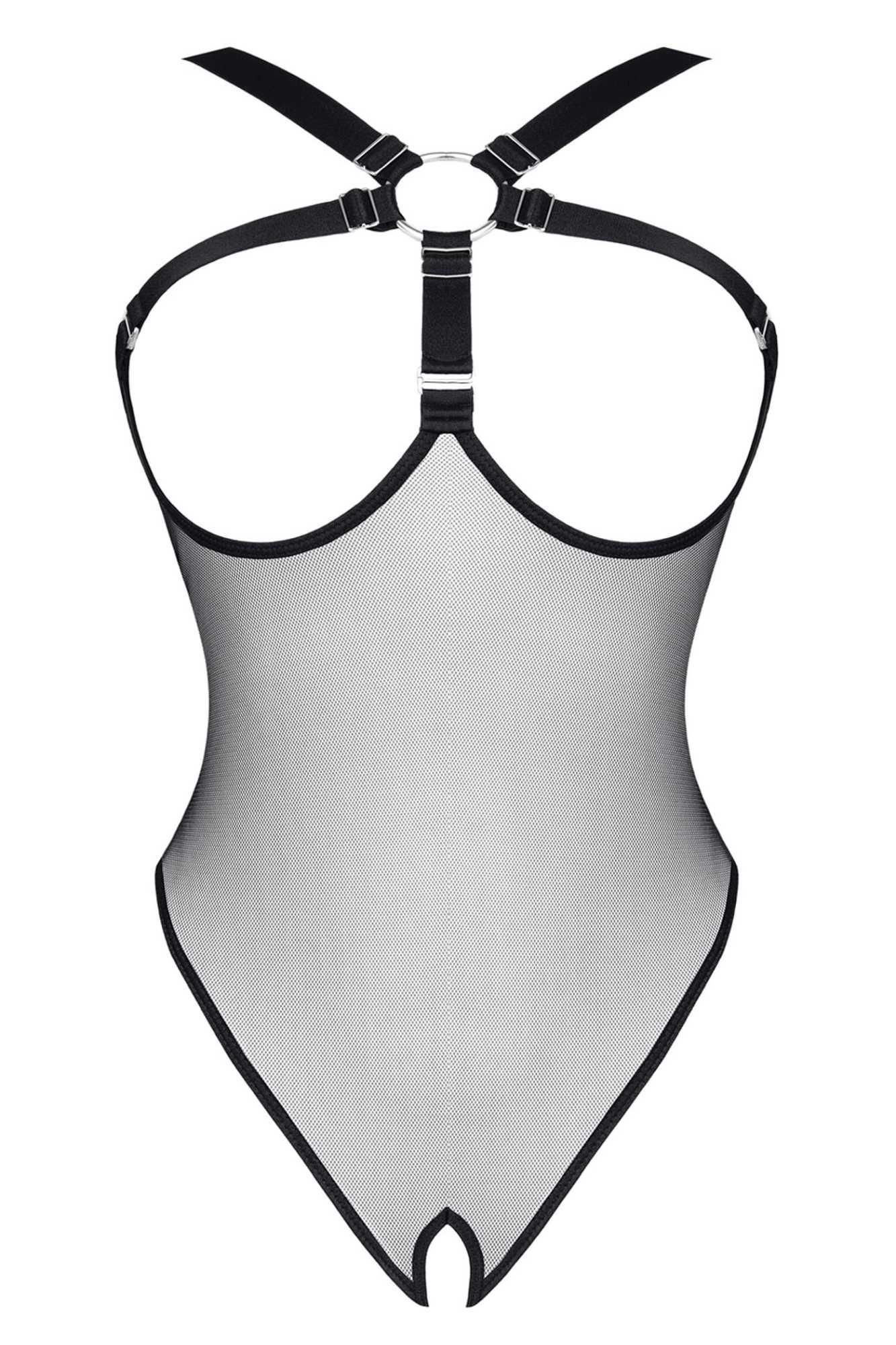 Боди LadyX Abril, XL (черный)