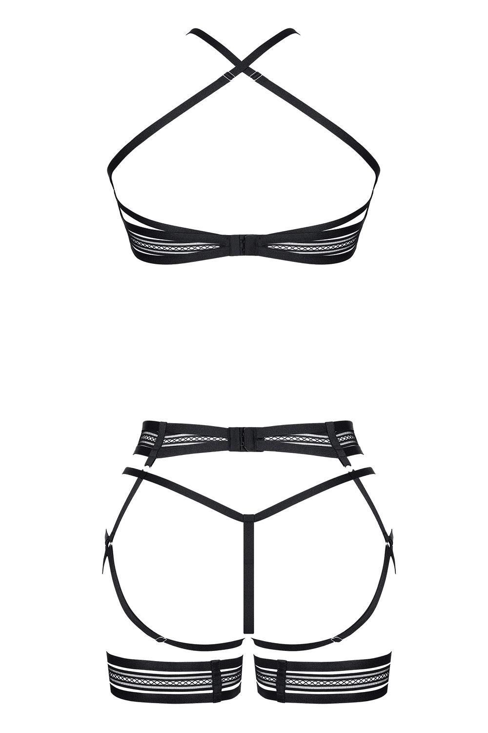 Комплект Demoniq LadyX Marita, XL (чорний)