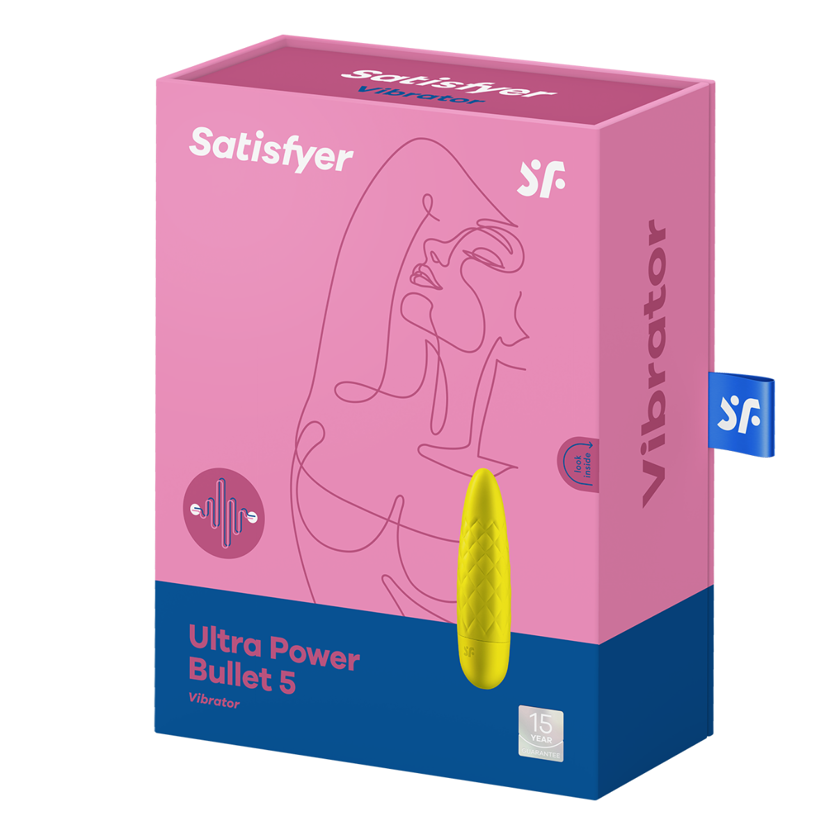 Вібратор для клітора Satisfyer Ultra Power Bullet 5, 10 см (жовтий)