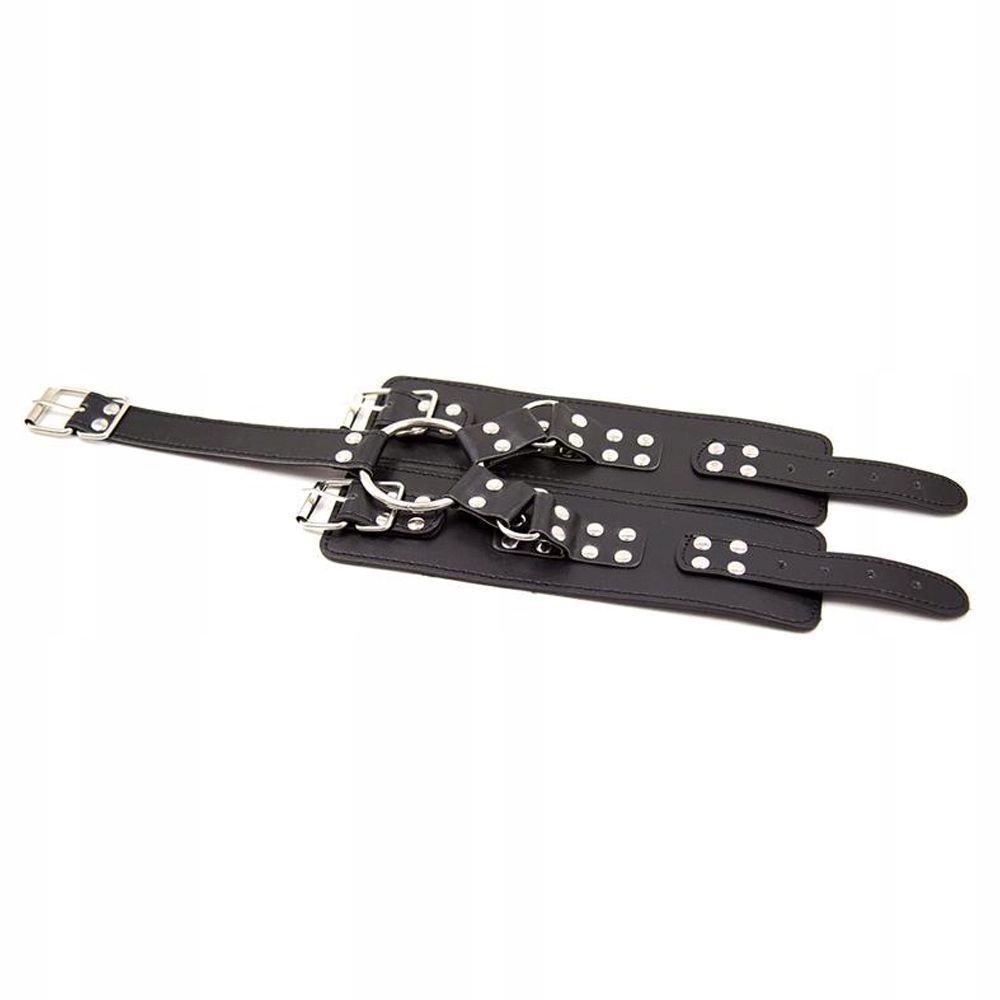 Регульована упряж Fetish Addict Collar With Restraints (чорний)