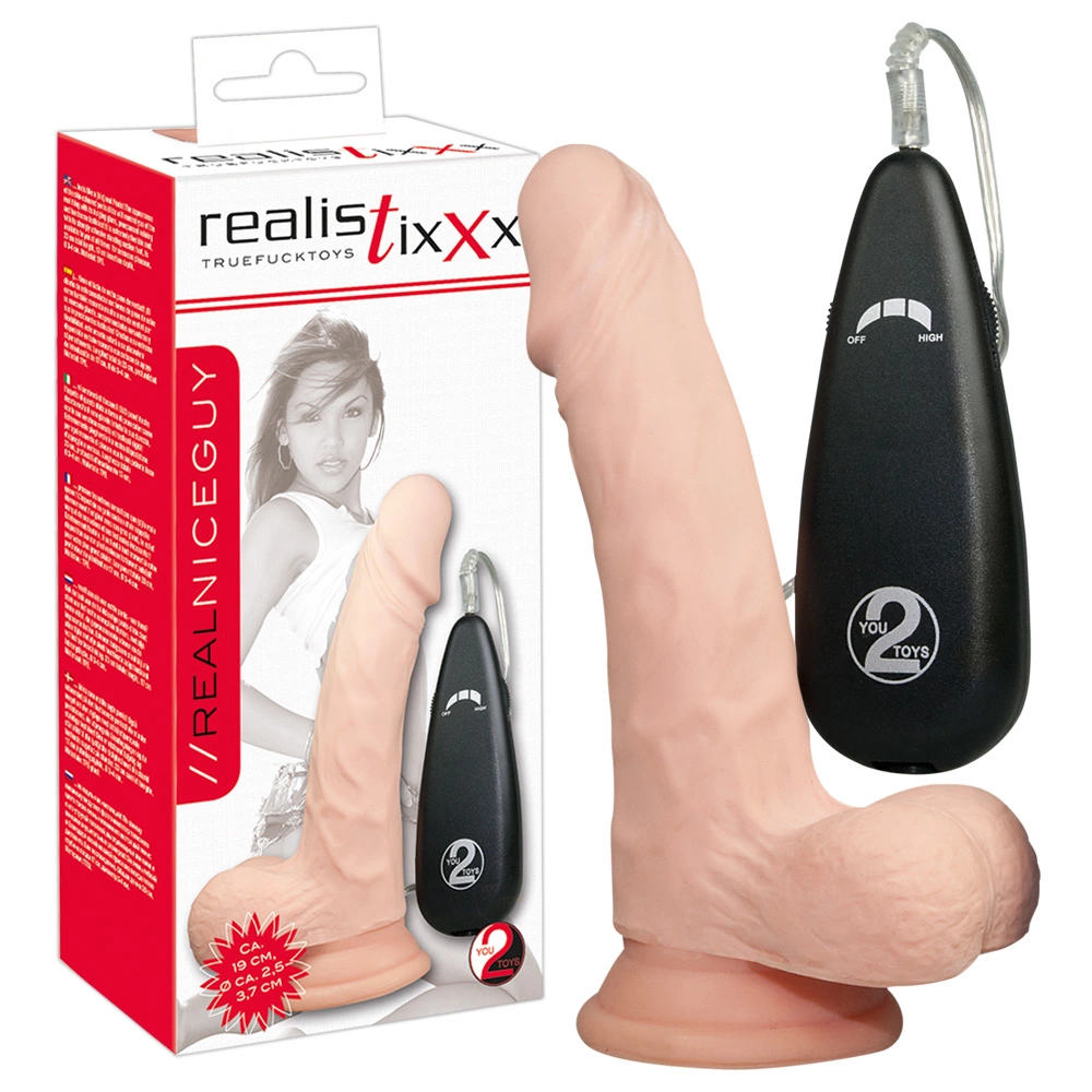 Realistixxx Real Nice Guy -, W kolorze cielistym, 18 cm