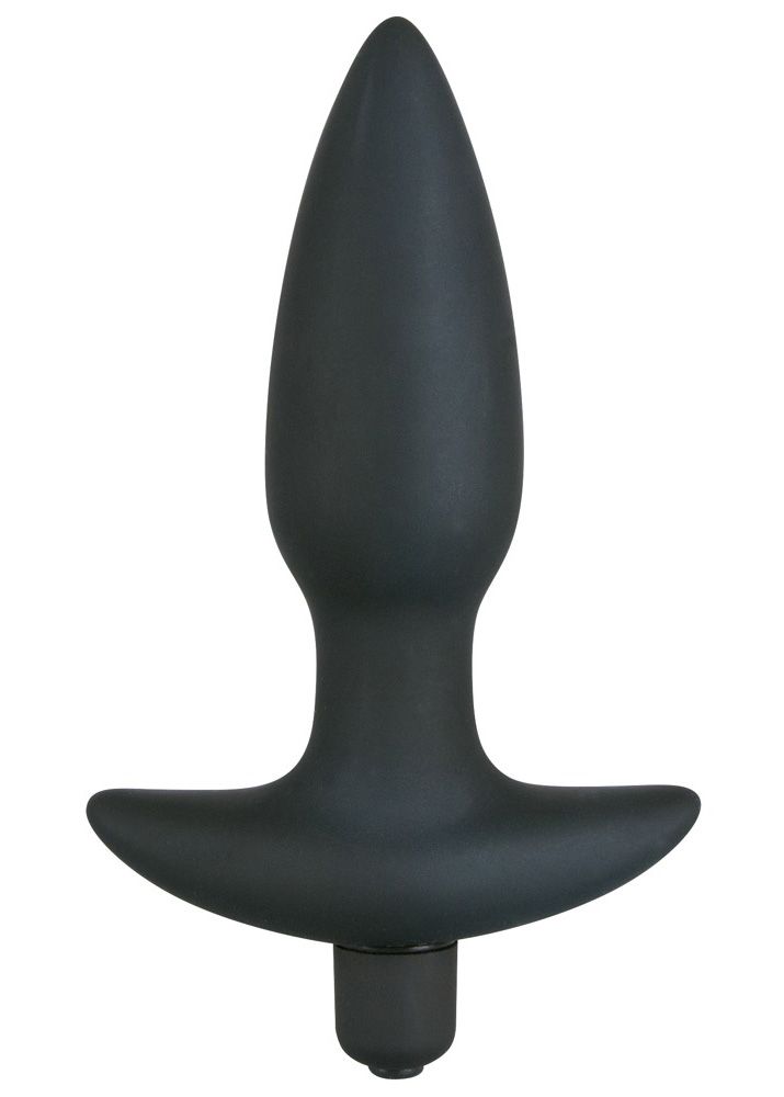 Korek analny Black Velvet Medium, 15cm (czarny)