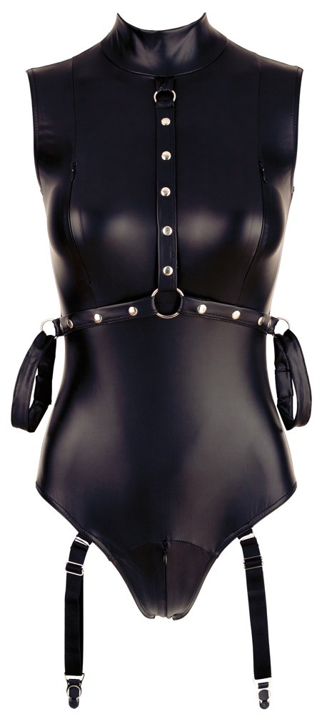 Боди Cottelli Bondage Body Suspenders, M (черный)