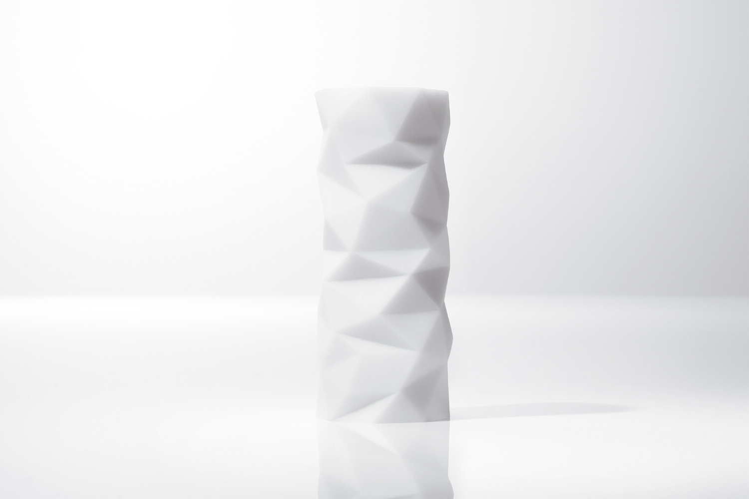 Мастурбатор Tenga 3D Polygon (белый)
