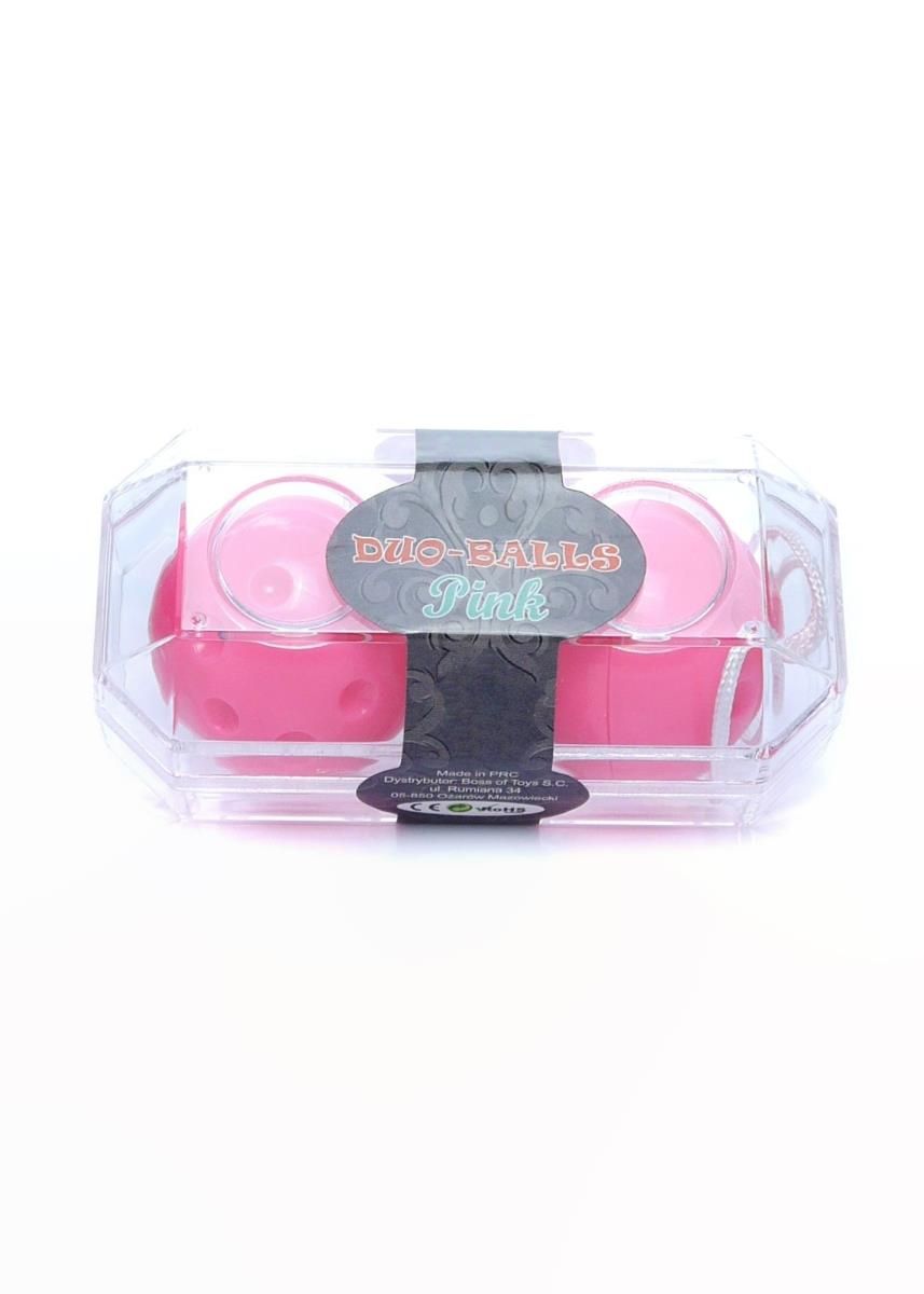 Вагинальные шарики Duo-Balls Pink, 21 см (розовый)