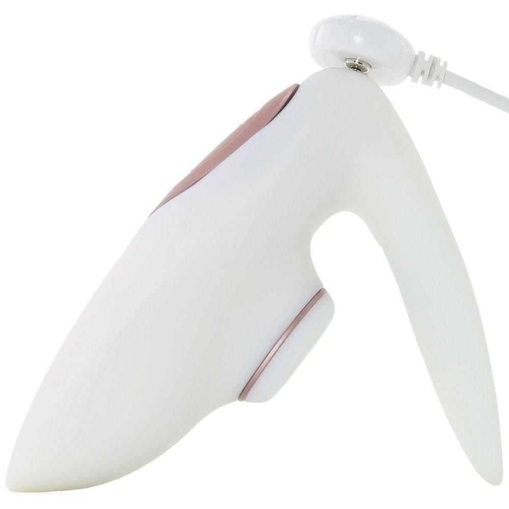 Вібратор з вакуумною стимуляцією для пар Satisfyer Pro 4 Couples, 12,3 см (білий)