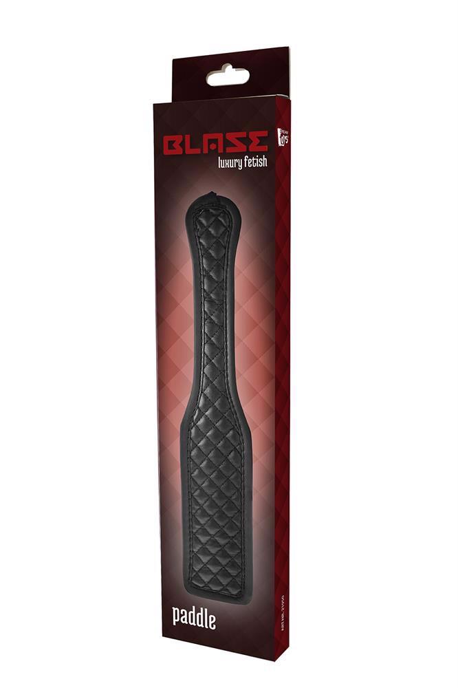 Шлепалка Blaze Luxury Fetish Paddle, 33.5 см (черный)