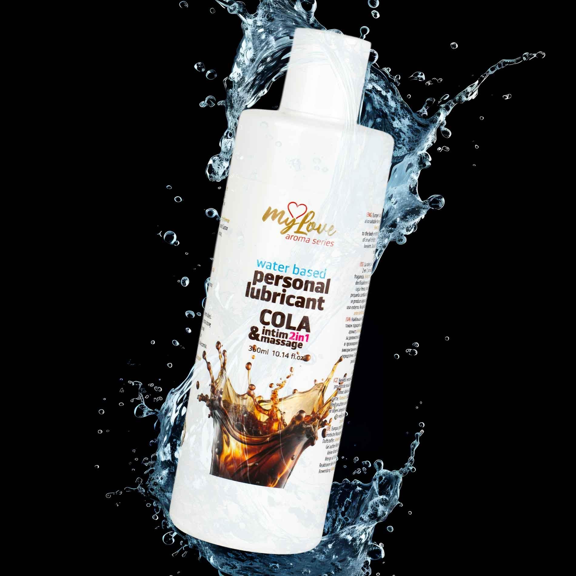 Lubrykant MyLove Aroma Series Intim&Massage 2in1 Cola, 300 ml