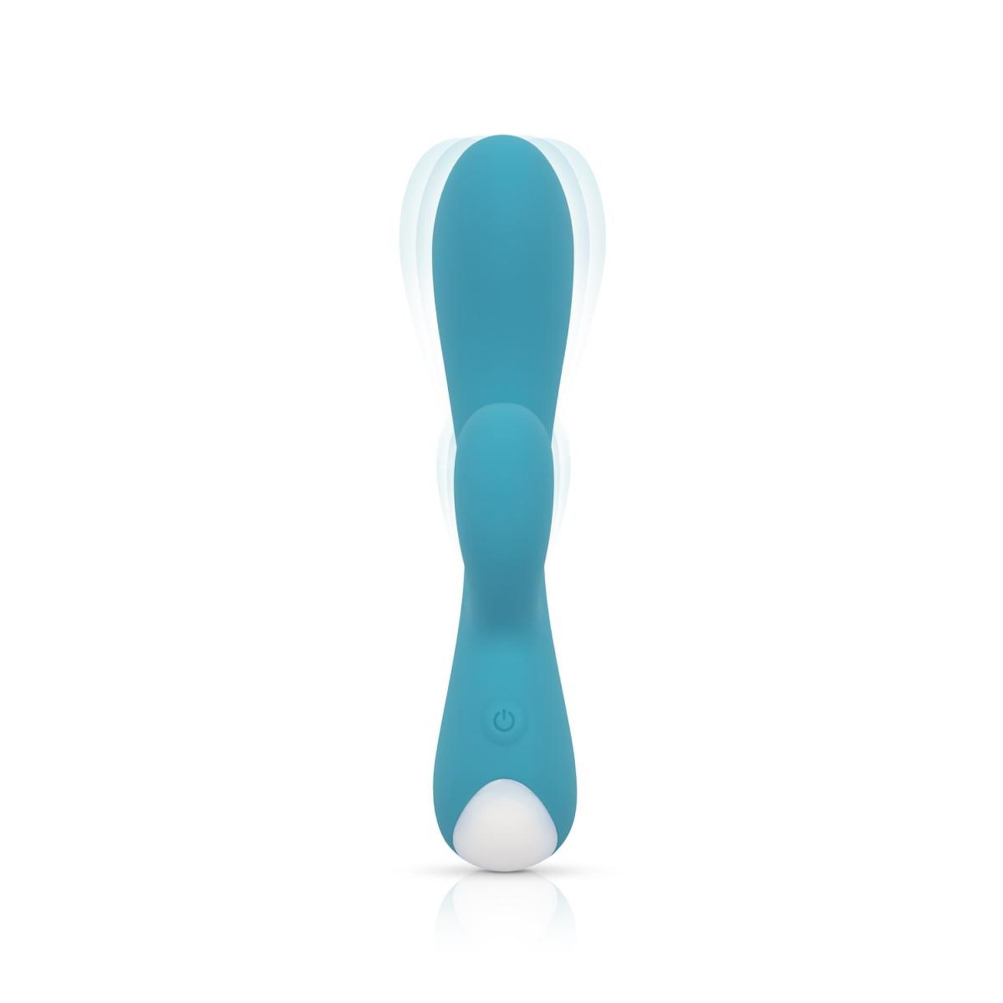 Вибратор-кролик Cala Azul Martina I Rabbit Vibrator, 18 см (бирюзовый)