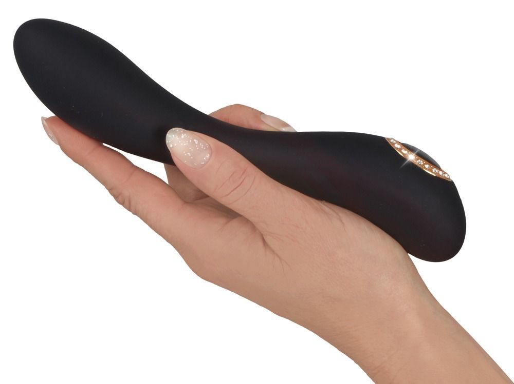 Вибратор для точки G Cleaopatra G-Spot, 19,7 см (черный)