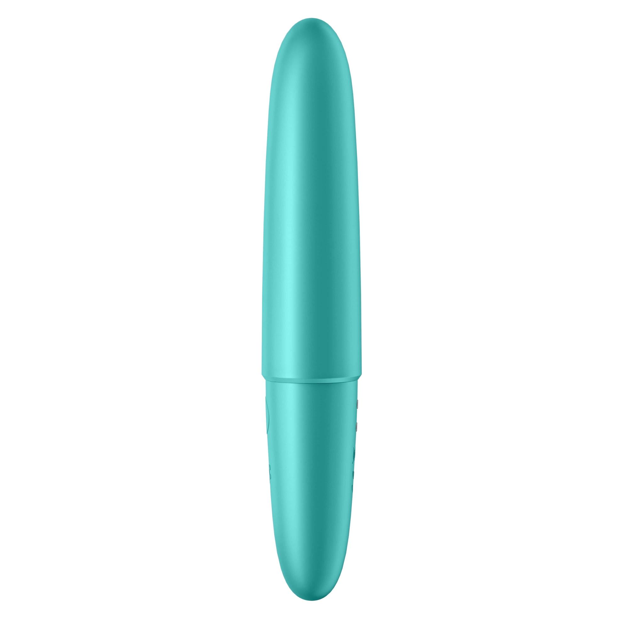 Вибратор для клитора Satisfyer Ultra Power Bullet 6, 12.8 см (бирюзовый)