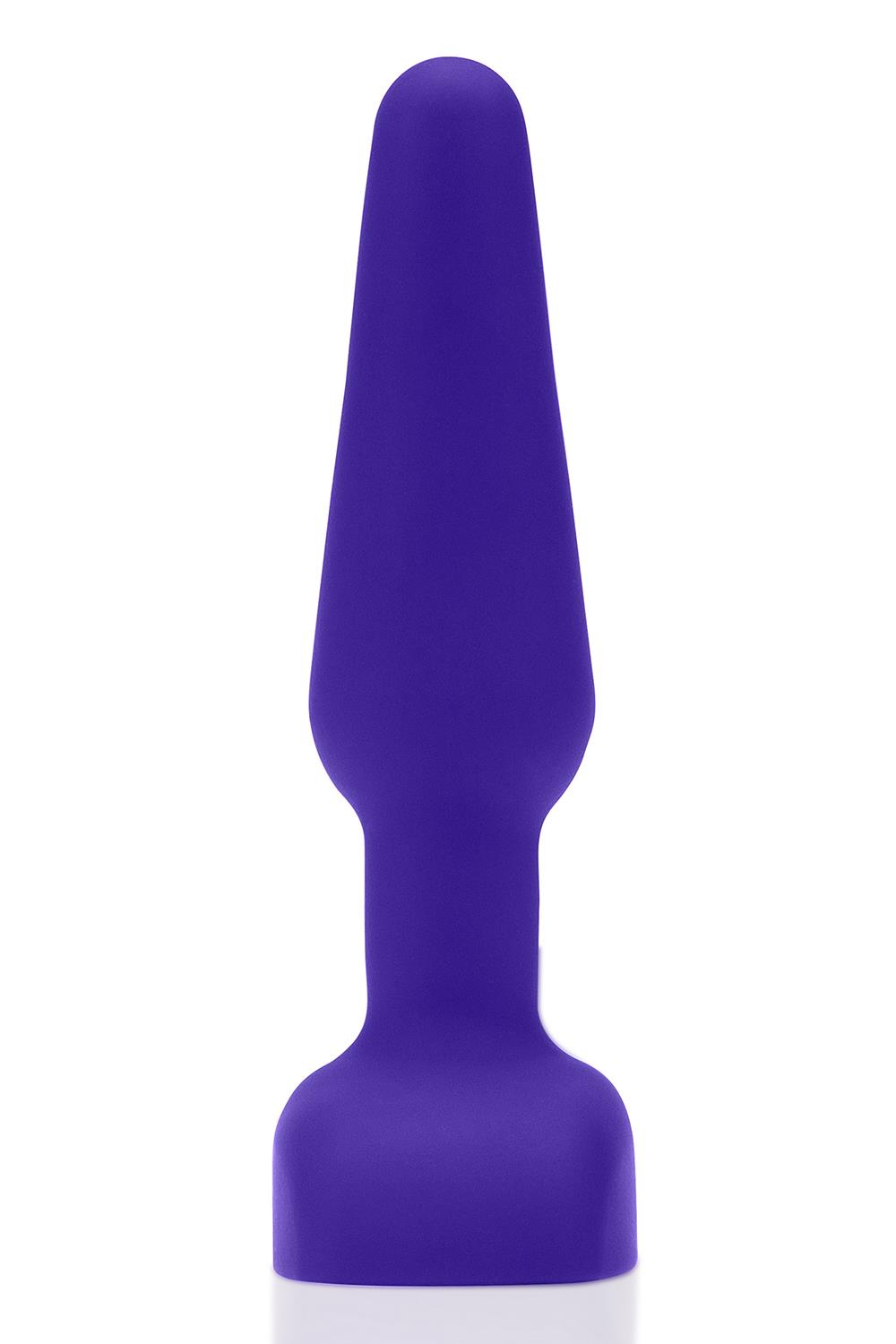 Korek analny B-Vibe Trio Plug, 13.5 cm (fioletowy)