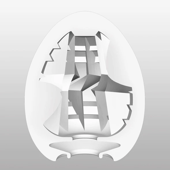 Мастурбатор яйцо Tenga Egg Stronger Thunder (белый)