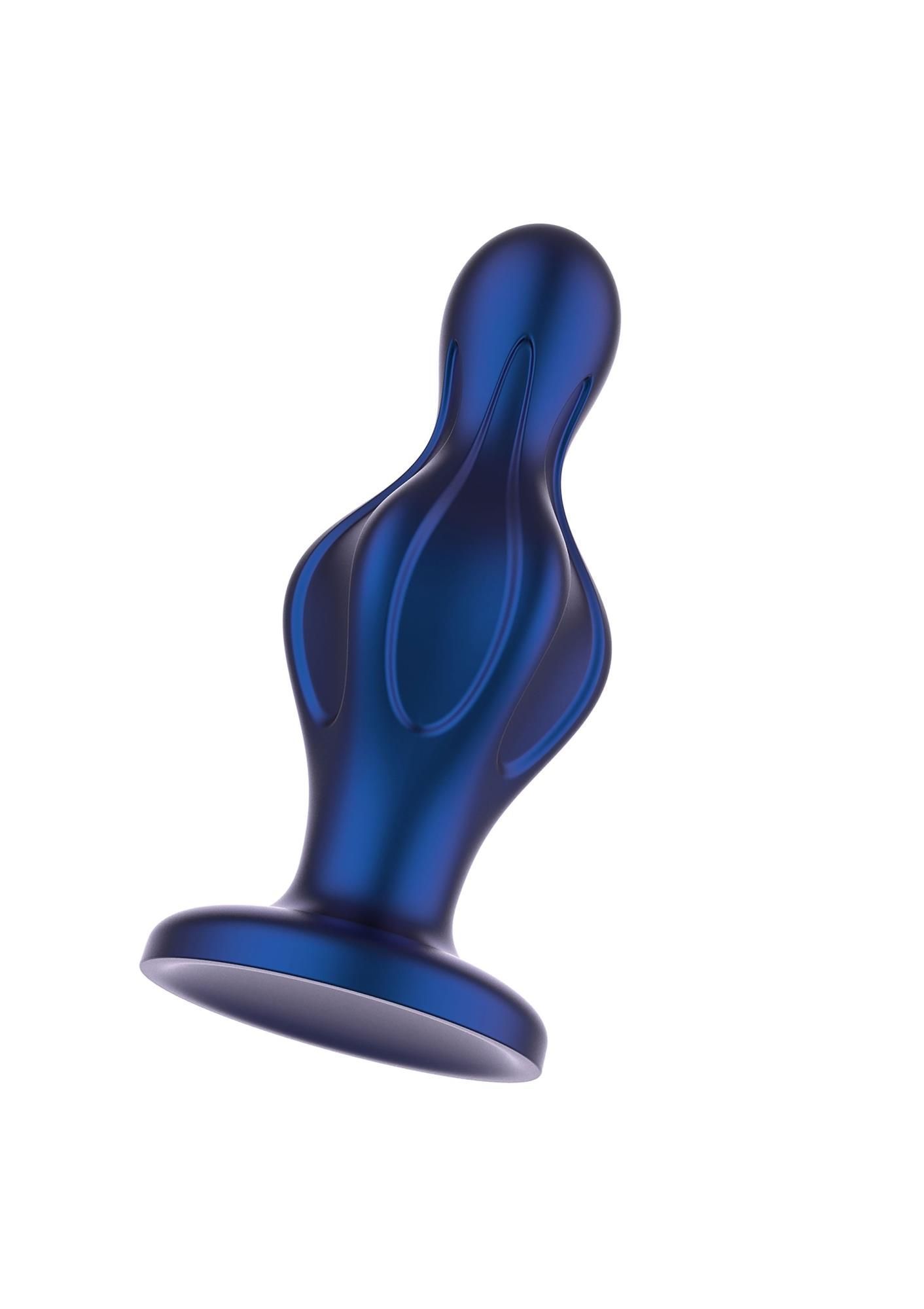 Анальна пробка TOYJOY The Batter Buttplug, 12 см (синій)