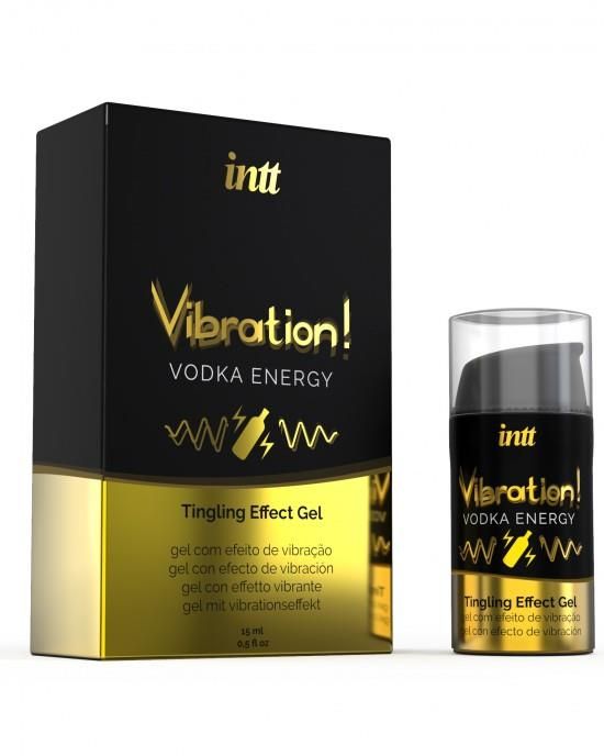 Рідкий вібратор Intt Vibration Vodka, 15 мл